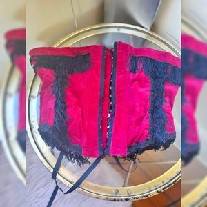 Lip Service Tease-o-Rama corset sz l burlesque